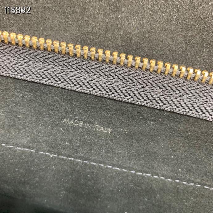 最高級セリーヌスーパーコピー セリーヌバッグコピー ナノ ベルトバッグ / グレインドカーフスキン ブラック 189003ZVA.38NO カーフスキン ゴールド金具 - 画像 (3)