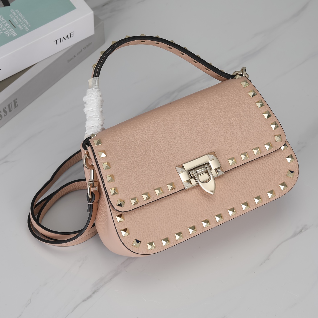 最高級ヴァレンティノスーパーコピー ヴァレンティノバッグコピー ガラヴァーニ オールタイム グレインカーフスキン スモール ハンドバッグ ピンク 5W2B0Q26IMZ_HW4 レザー シルバー金具 - 画像 (8)