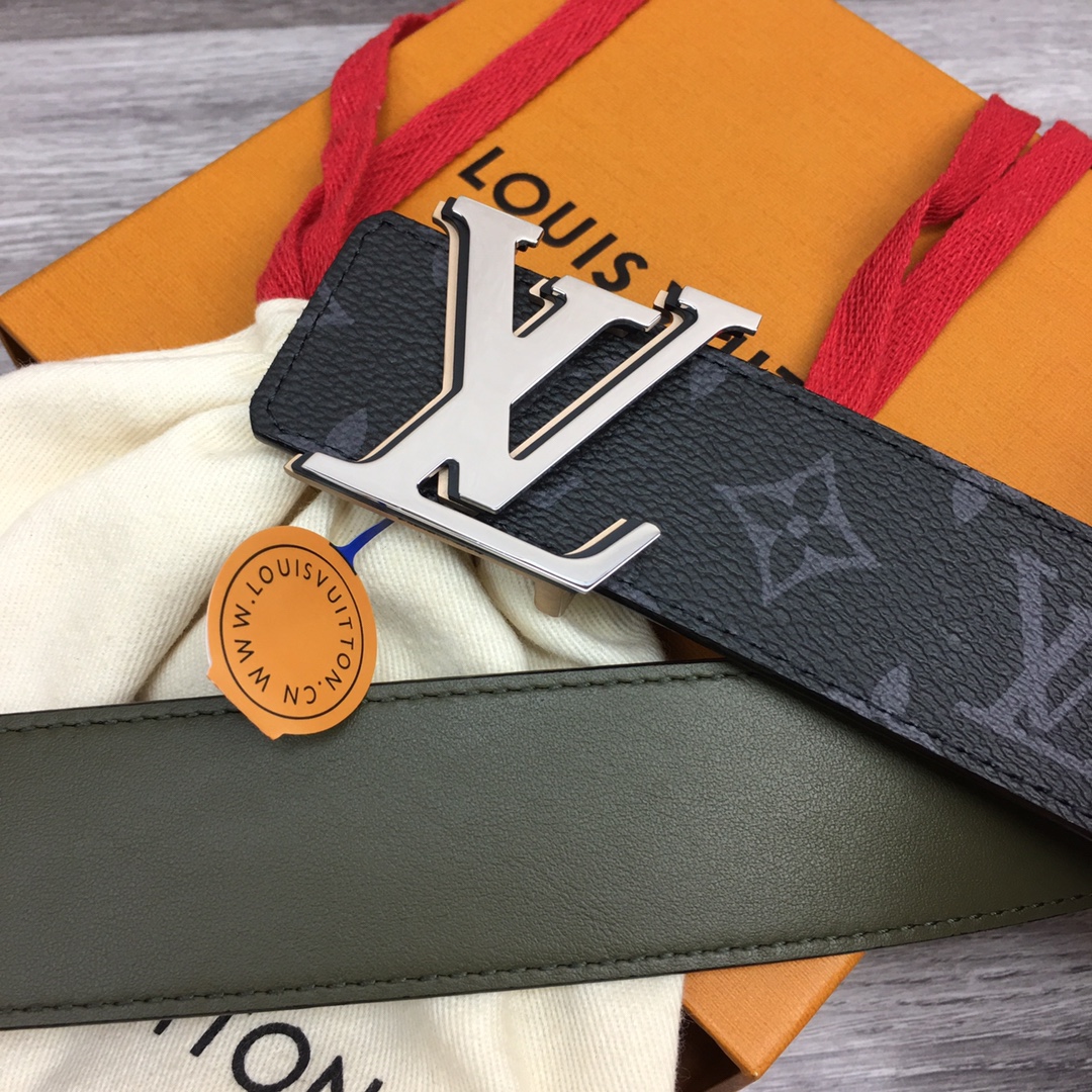 最高級ルイヴィトンスーパーコピー ルイヴィトンベルトコピー ベルト・LV オプティック 40MM リバーシブル M8505V ブラック キャンバス ゴールド金具 202404544 - 画像 (5)
