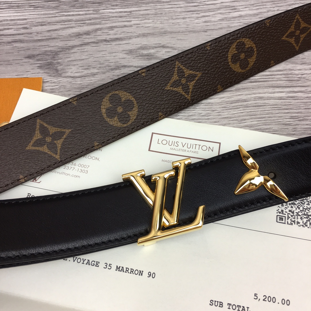 最高級ルイヴィトンスーパーコピー ルイヴィトンベルトコピー ベルト・プリティー LV 30MM リバーシブル M0699W モノグラム / ブラック モノグラム・キャンバス ゴールド金具 202404551 - 画像 (9)