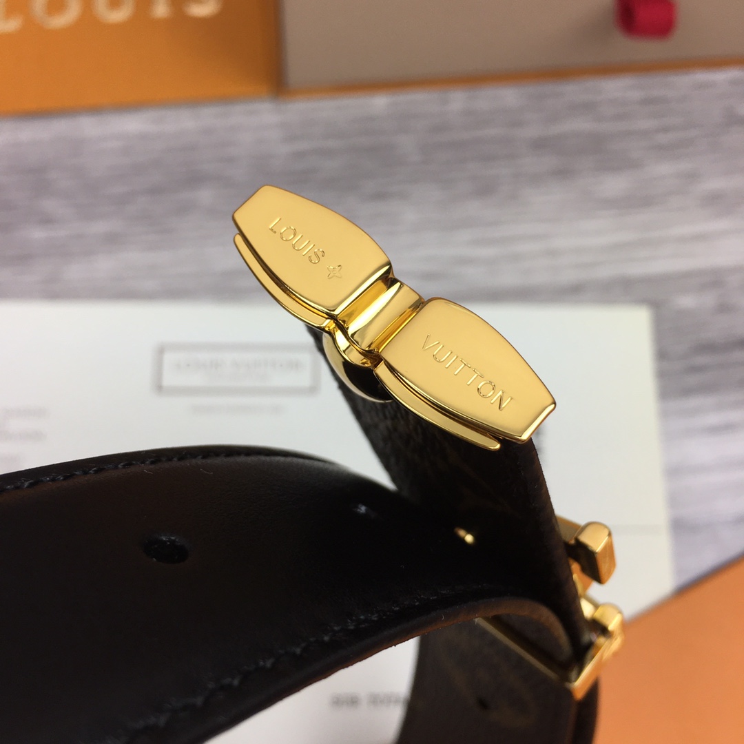 最高級ルイヴィトンスーパーコピー ルイヴィトンベルトコピー ベルト・プリティー LV 30MM リバーシブル M0699W モノグラム / ブラック モノグラム・キャンバス ゴールド金具 202404551 - 画像 (8)