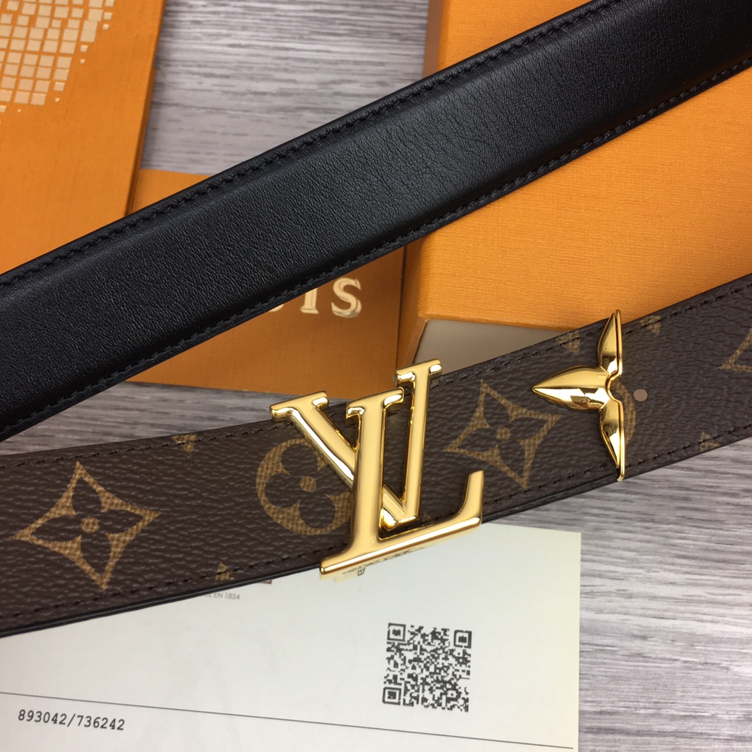 最高級ルイヴィトンスーパーコピー ルイヴィトンベルトコピー ベルト・プリティー LV 30MM リバーシブル M0699W モノグラム / ブラック モノグラム・キャンバス ゴールド金具 202404551 - 画像 (4)