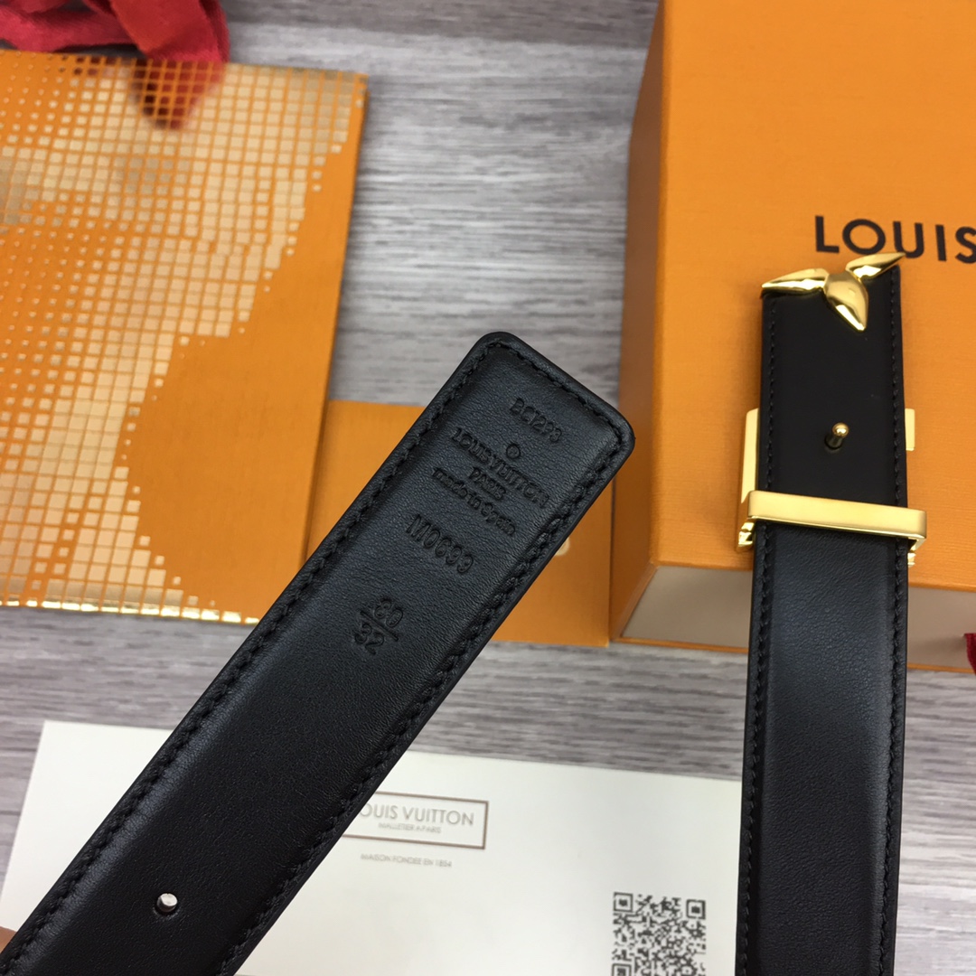 最高級ルイヴィトンスーパーコピー ルイヴィトンベルトコピー ベルト・プリティー LV 30MM リバーシブル M0699W モノグラム / ブラック モノグラム・キャンバス ゴールド金具 202404551 - 画像 (3)