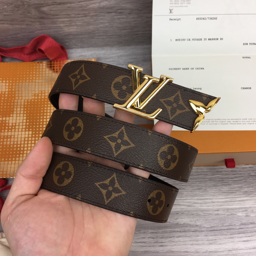 最高級ルイヴィトンスーパーコピー ルイヴィトンベルトコピー ベルト・プリティー LV 30MM リバーシブル M0699W モノグラム / ブラック モノグラム・キャンバス ゴールド金具 202404551 - 画像 (2)