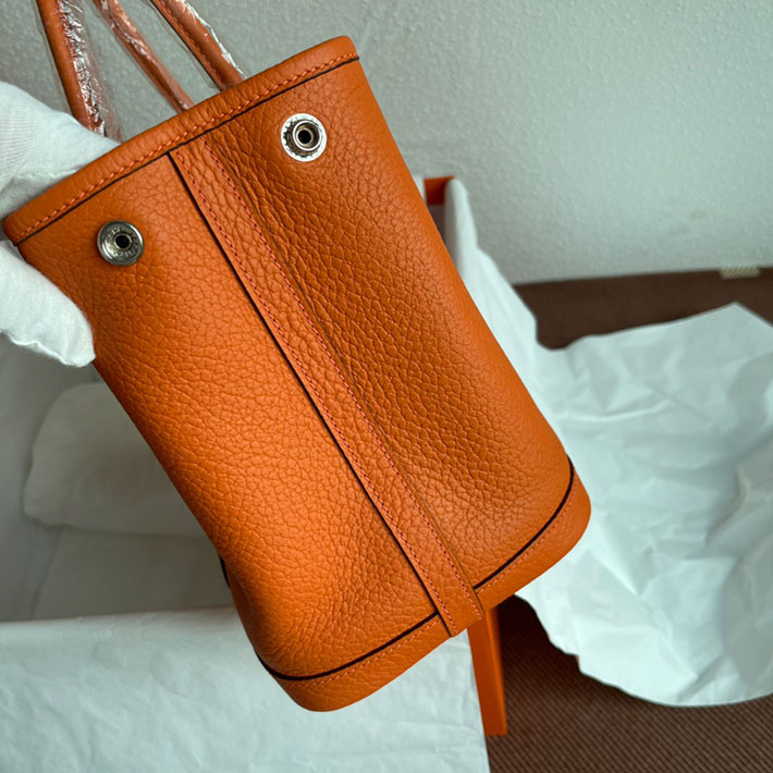 最高級HERMESスーパーコピー エルメスガーデンパーティーコピー ガーデンパーティー 30 TPM フー ネゴンダ シルバー金具【新品】2024W1136 - 画像 (6)