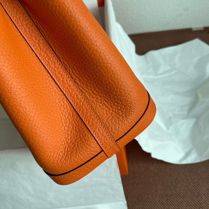 最高級HERMESスーパーコピー エルメスガーデンパーティーコピー ガーデンパーティー 30 TPM フー ネゴンダ シルバー金具【新品】2024W1136 - 画像 (5)