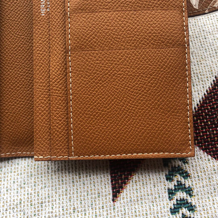 最高級HERMESスーパーコピー財布 エルメスベアンコピー ベアンスフレ ゴールド ヴォーエプソン シルバー金具 新品 2024W1253 - 画像 (3)