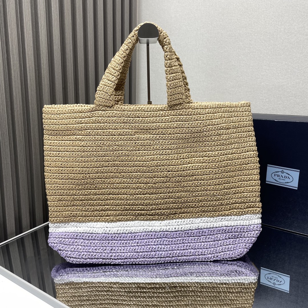最高級プラダスーパーコピー プラダバッグコピー クロシェ トートバッグ ベージュ 1BG392_2A2T_F0236_V_OOL - 画像 (9)