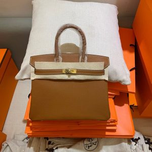 バーキン25 ゴールド