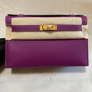 ポシェットケリー ローズパープル