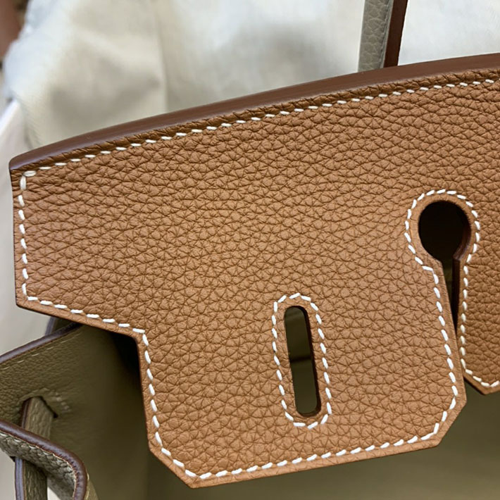 最高級HERMESスーパーコピー エルメスバーキン25コピー バーキン25 スペシャルオーダー ゴールドXトゥルティエールグレー エプソン ゴールド金具 新品 2024W1410 - 画像 (2)