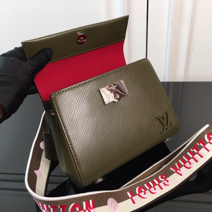 最高級ルイヴィトンスーパーコピー ルイヴィトン エピバッグ コピー クリュニー MINI グリーン M58928 エピ・レザー シルバー金具 - 画像 (4)
