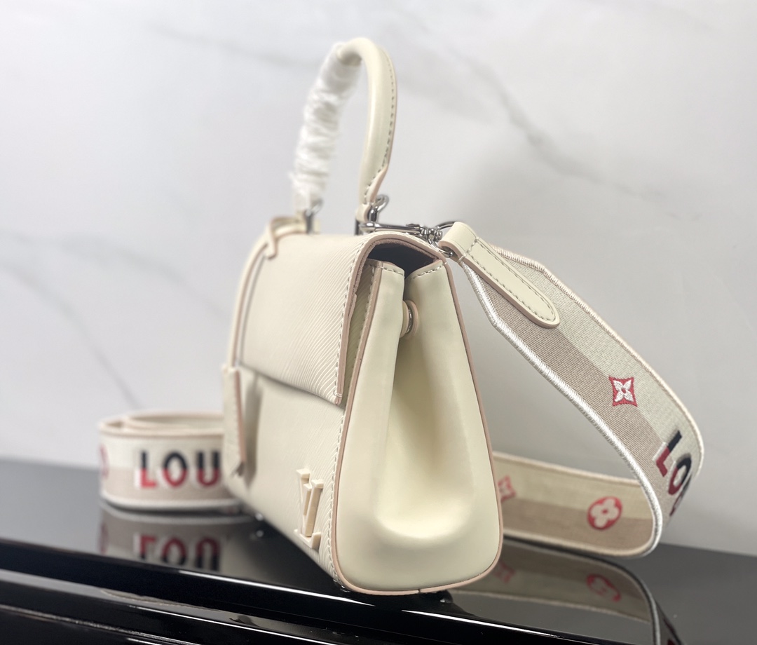 最高級ルイヴィトンスーパーコピー ルイヴィトン エピバッグ コピー クリュニー MINI ホワイト M58928 エピ・レザー シルバー金具 - 画像 (8)