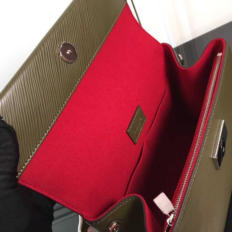 最高級ルイヴィトンスーパーコピー ルイヴィトン エピバッグ コピー クリュニー BB グリーン M59134 エピ・レザー シルバー金具 - 画像 (3)