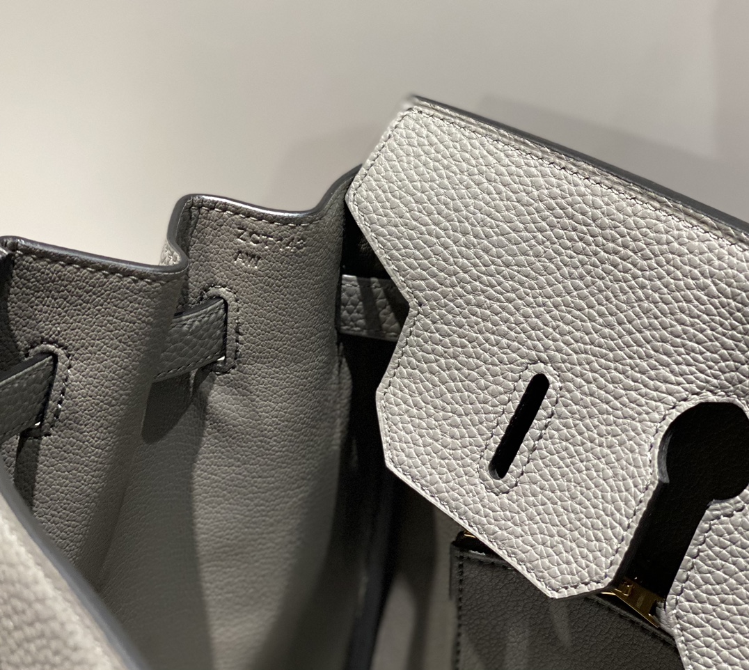 最高級エルメススーパーコピー エルメスバーキン35コピー バーキン35CM グリメイヤー トゴ ゴールド金具 - 画像 (3)