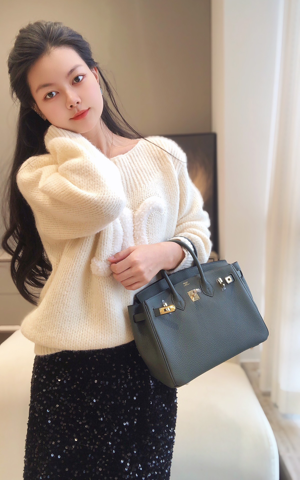 最高級エルメススーパーコピー エルメスバーキン25コピー バーキン25CM カノピ トゴ ゴールド金具 - 画像 (5)