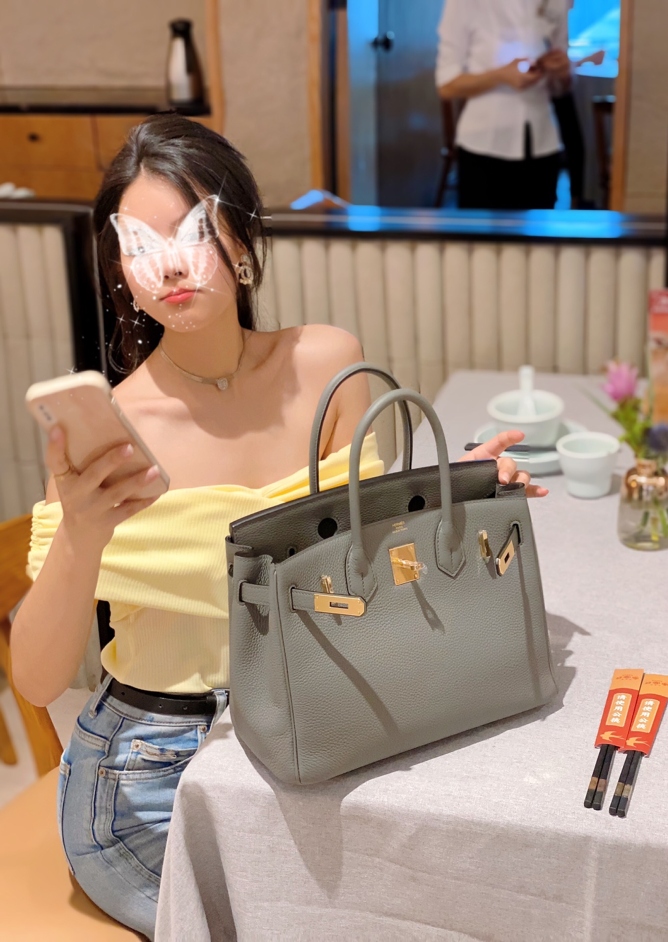 最高級エルメススーパーコピー エルメスバーキン30コピー バーキン30CM グリメイヤー トゴ ゴールド金具 - 画像 (6)