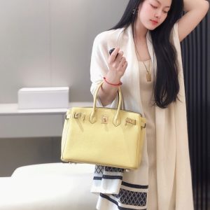 バーキン30CM ジョーヌプッサン