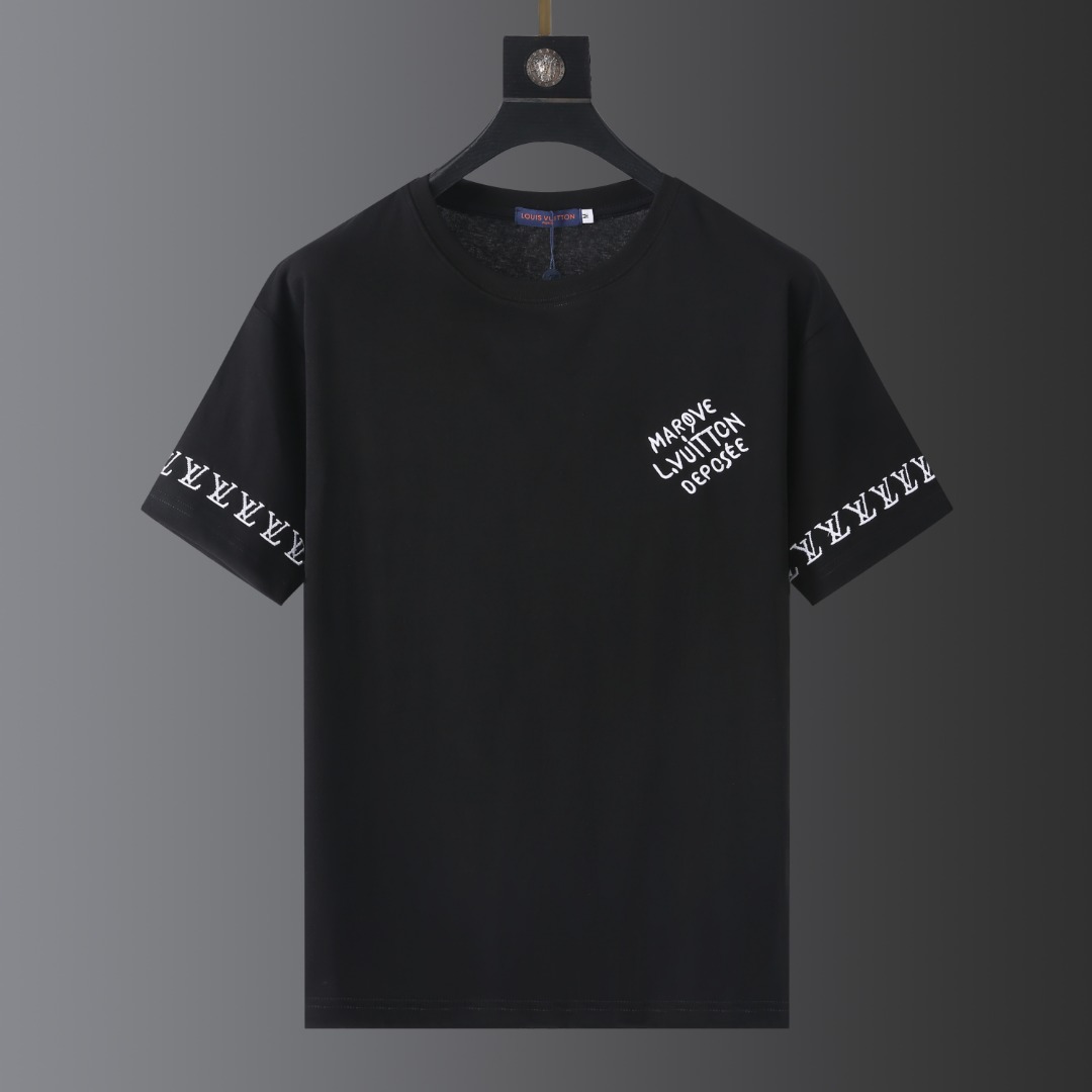 最高級ルイヴィトンスーパーコピー服 ルイヴィトンTシャツコピー 2024年春夏の新作 Tシャツ コットン100% メンズ レディース 202406365 - 画像 (10)