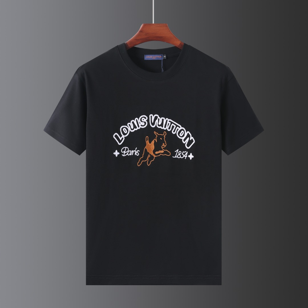 最高級ルイヴィトンスーパーコピー服 ルイヴィトンTシャツコピー 2024年春夏の新作 Tシャツ コットン100% メンズ レディース 202406366 - 画像 (13)