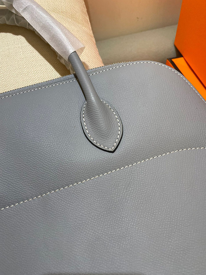 最高級HERMESスーパーコピー エルメスボリード35コピー ボリード35 エタン ヴォーエプソン シルバー金具【新品】2024W1419 - 画像 (4)