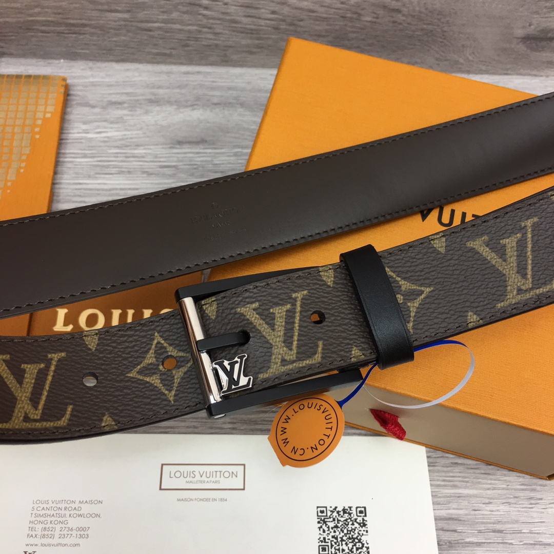 最高級ルイヴィトンスーパーコピー ルイヴィトンベルトコピー ベルト・LV イニシャル 35MM リバーシブル モノグラム キャンバス、カーフレザー シルバー金具 202405666 - 画像 (8)