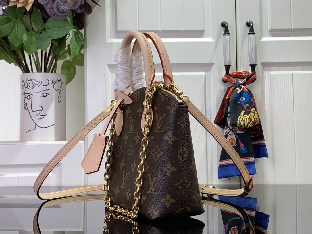 ルイヴィトン ハンドバッグ 新作 Louis Vuitton 2024秋冬新作 ロックイット BB M12019 キャンバス ゴールド金具 - 画像 (9)