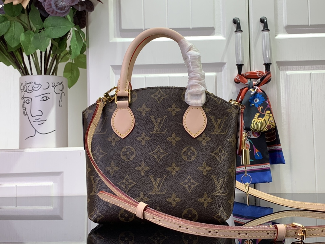 ルイヴィトン ハンドバッグ 新作 Louis Vuitton 2024秋冬新作 ロックイット BB M12019 キャンバス ゴールド金具 - 画像 (8)