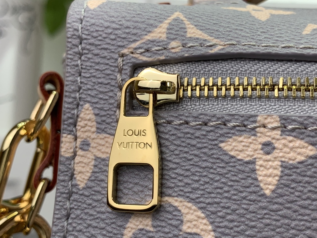ルイヴィトン ハンドバッグ 新作 Louis Vuitton 2024秋冬新作 ポシェット・メティス EW トリアノン グレー M12429 モノグラム・キャンバス ゴールド金具 - 画像 (6)