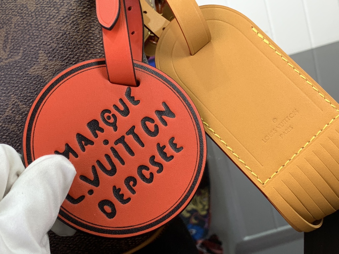 ルイヴィトン ホーボーバッグ 新作 Louis Vuitton ポシェット・アクセソワール XL ダークブラウン M11623 モノグラム・ダスト キャンバス ゴールド金具 - 画像 (6)