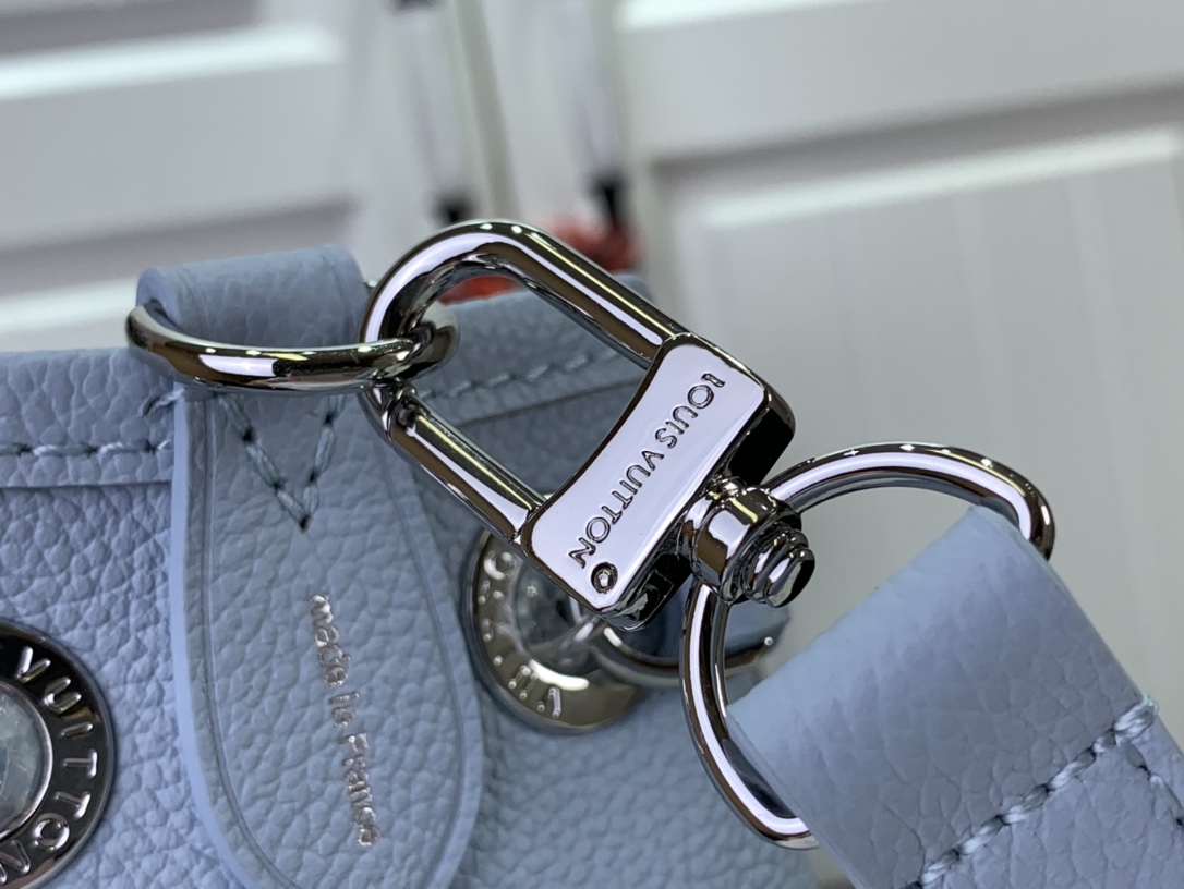 ルイヴィトン ショルダーバッグ 新作 Louis Vuitton LV バンドル ウォッシュド・ブルー M11187 牛革 シルバー金具 - 画像 (2)
