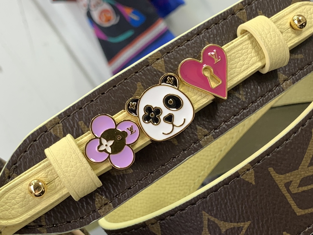 ルイヴィトン バンドリエール 新作 ボストンバッグ Louis Vuitton スピーディ・バンドリエール 18 ダークブラウン M46970 モノグラム・キャンバス ゴールド金具 - 画像 (9)