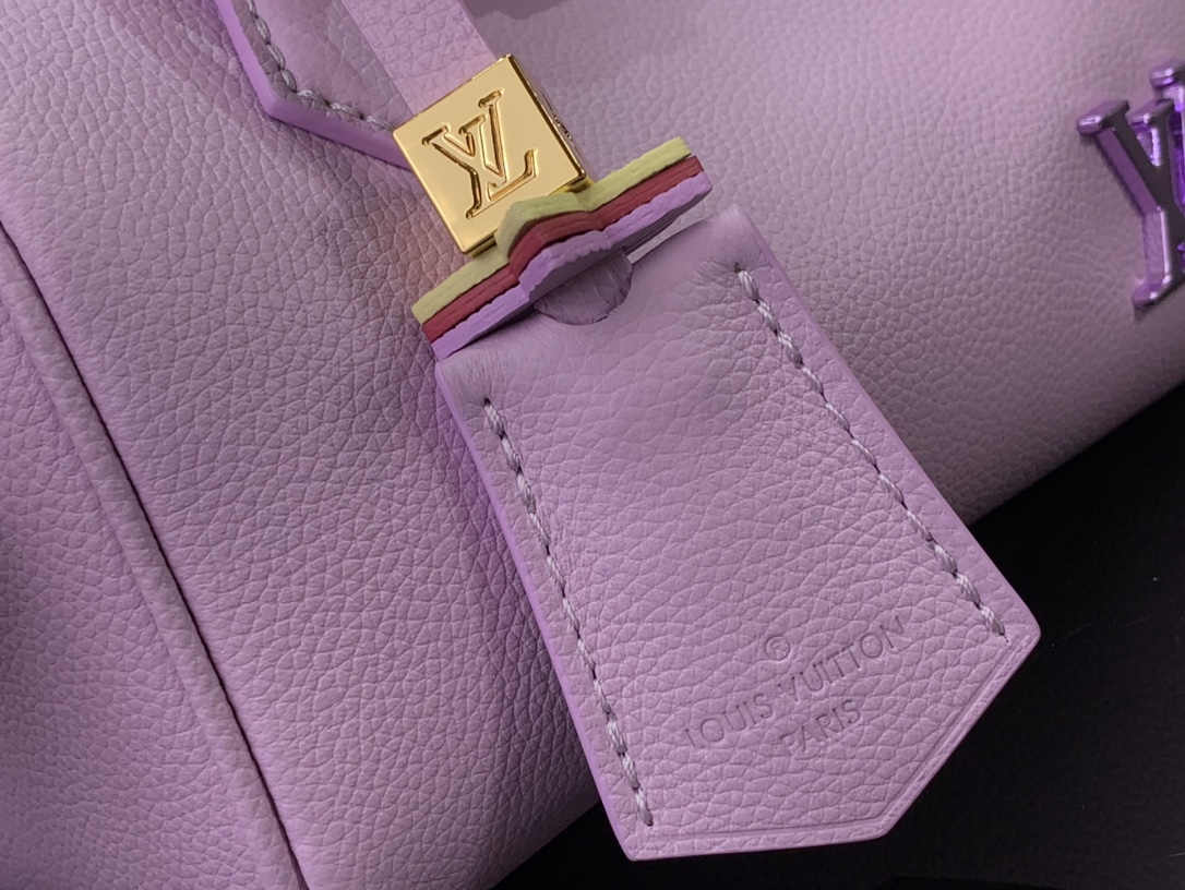ルイヴィトン バンドリエール 新作 ボストンバッグ Louis Vuitton スピーディ・バンドリエール 18 フューシャ M24598 トリヨンレザー ゴールド金具 - 画像 (8)