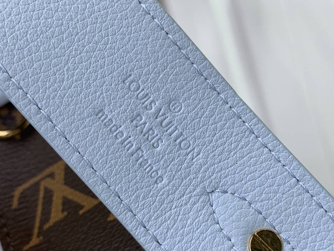 ルイヴィトン バンドリエール 新作 ボストンバッグ Louis Vuitton スピーディ・バンドリエール 18 オランプ ブルー M24598 トリヨンレザー ゴールド金具 - 画像 (5)