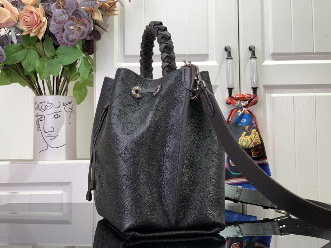 ルイヴィトン ショルダーバッグ 新作 Louis Vuitton ムリア ブラック M55800 牛革 シルバー金具 - 画像 (9)