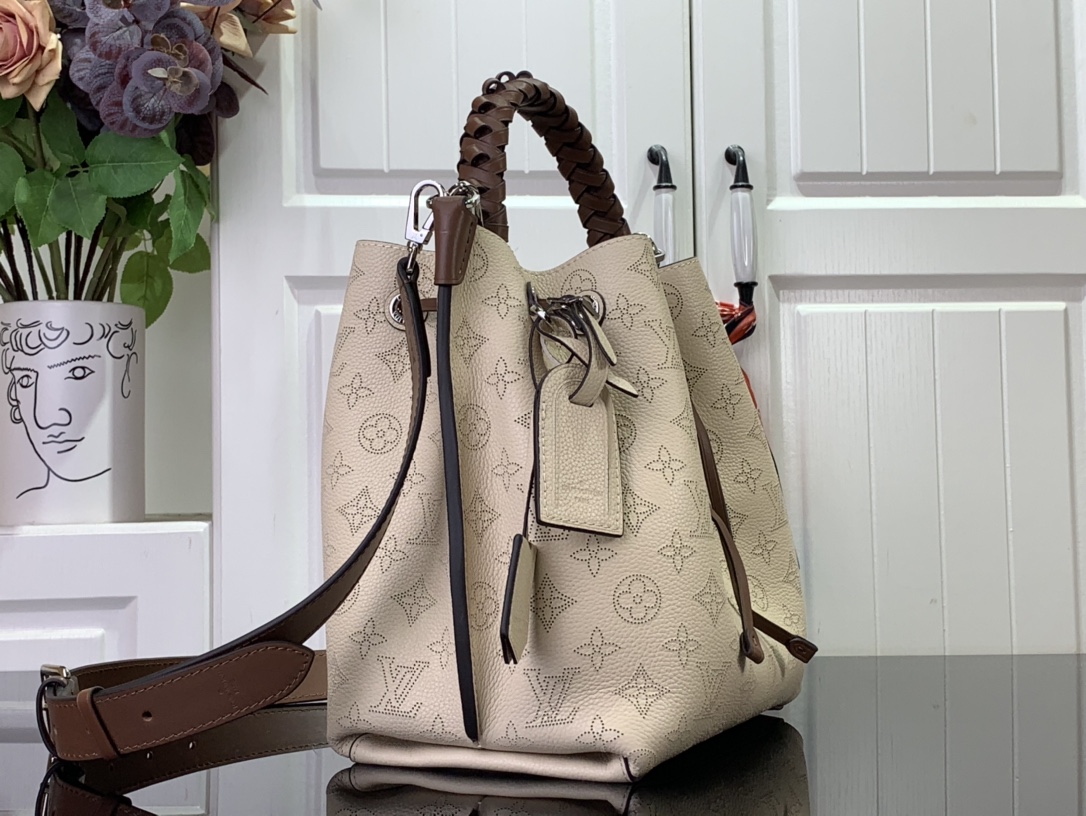ルイヴィトン ショルダーバッグ 新作 Louis Vuitton ムリア クレーム M55801 牛革 シルバー金具 - 画像 (9)
