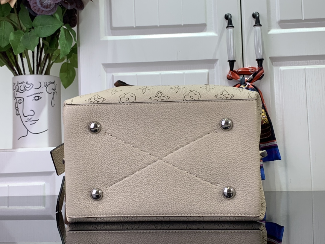 ルイヴィトン ショルダーバッグ 新作 Louis Vuitton ムリア クレーム M55801 牛革 シルバー金具 - 画像 (7)