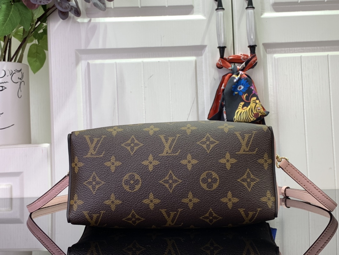 ルイヴィトン ポーチ 新作 Louis Vuitton ブルームポーチ ローズ ジャスマン M11303 モノグラム・キャンバス ゴールド金具 - 画像 (7)