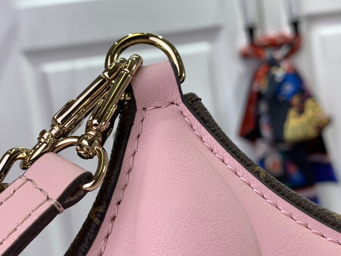 ルイヴィトン ポーチ 新作 Louis Vuitton ブルームポーチ ピンク M11303 モノグラム・キャンバス ゴールド金具 - 画像 (5)
