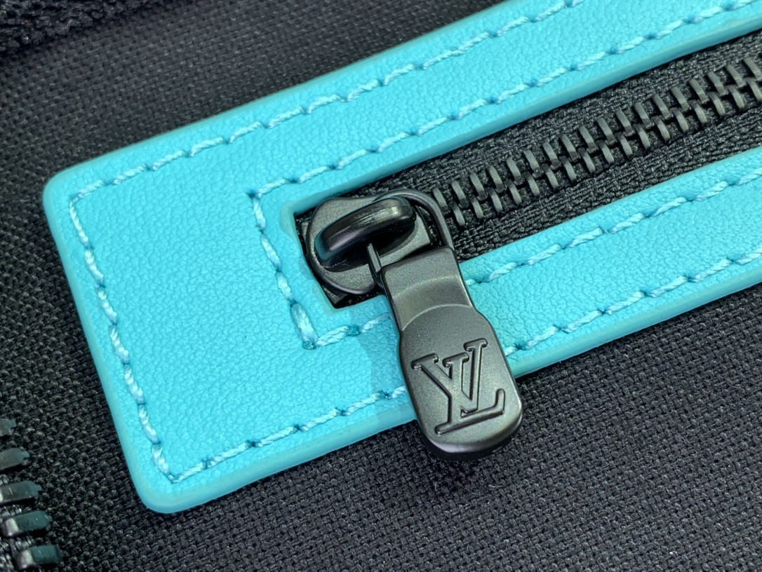 ルイヴィトン バンドリエール 新作 Louis Vuitton キーポル・バンドリエール 55 ターコイズ M41414 モノグラム・エクリプス ブラック金具 ボストンバッグ - 画像 (2)
