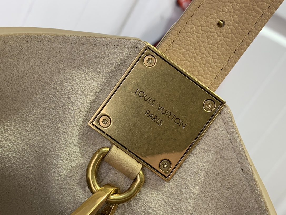 ルイヴィトン ホーボーバッグ 新作 Louis Vuitton ロウキー・ホーボー PM Urban Yellow M25353 カーフレザー ゴールド金具 - 画像 (6)
