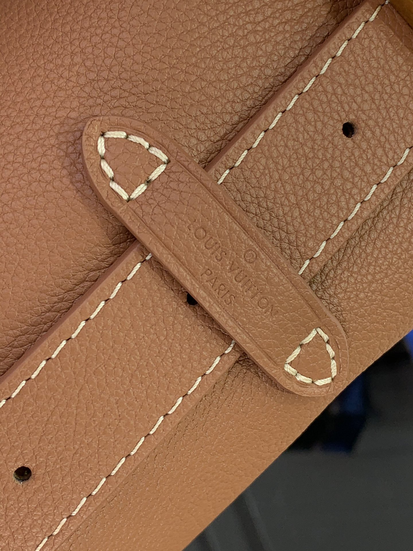 ルイヴィトン ホーボーバッグ 新作 Louis Vuitton ロウキー・ホーボー PM コニャック M25354 カーフレザー ゴールド金具 - 画像 (5)