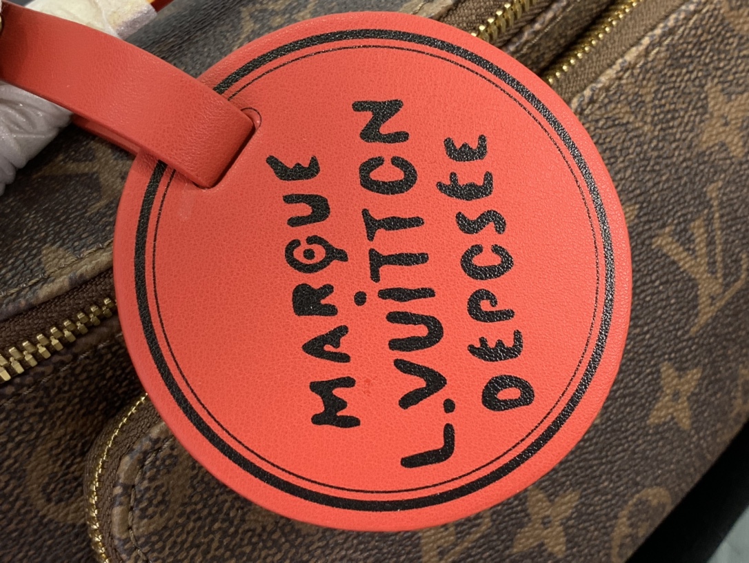 ルイヴィトン バムバッグ 新作 Louis Vuitton ラッシュ・バムバッグ ダークブラウン M11539 モノグラム・ダスト キャンバス ゴールド金具 - 画像 (6)
