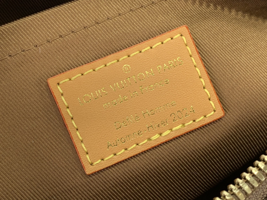 ルイヴィトン バンドリエール 新作 Louis Vuitton キーポル・バンドリエール 25 ダークブラウン M11542 モノグラム・ダスト キャンバス ゴールド金具 ボストンバッグ - 画像 (2)