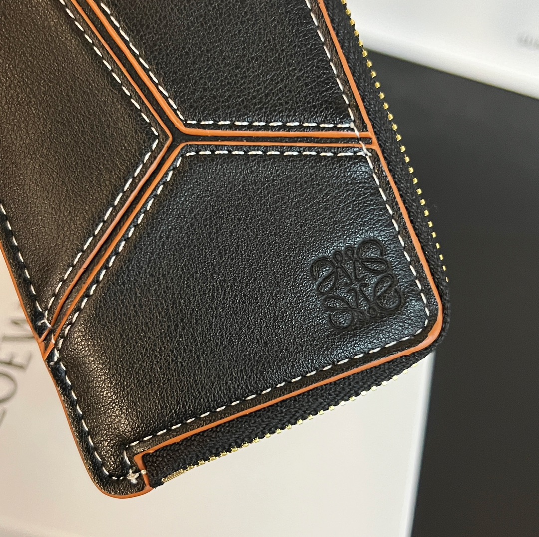 最高級ロエベスーパーコピー ロエベカードケースコピー パズル コインカードホルダー ブラック C510Z40X16 0010966190 クラシックカーフ - 画像 (5)
