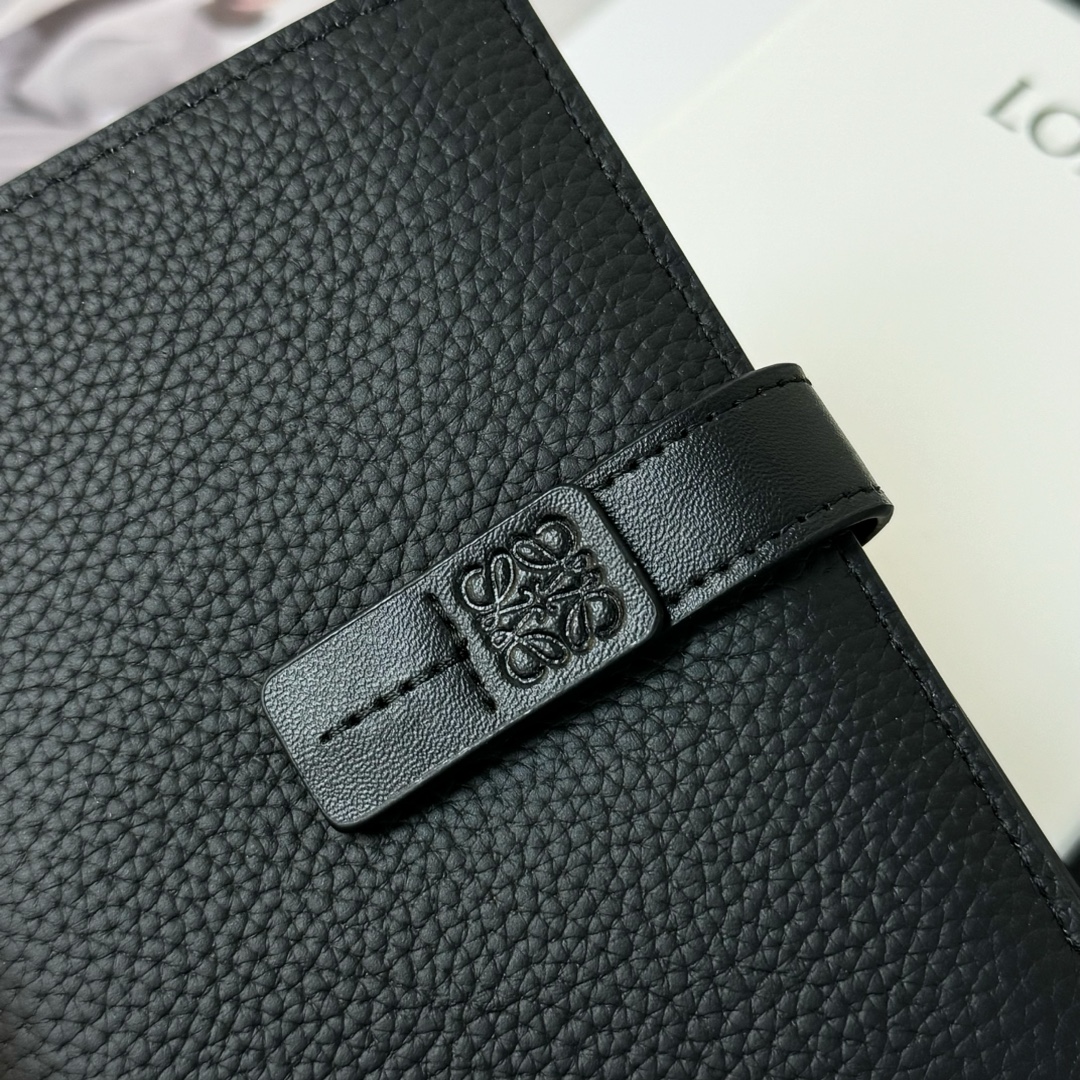 最高級ロエベスーパーコピー ロエベ財布コピー バーティカル ウォレット ミディアム ブラック C660S87X01 0011032463 ソフトグレインカーフ - 画像 (7)