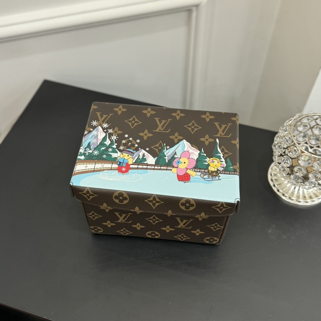 ルイヴィトン ボックス 新作 Louis Vuitton カードボード ボックス ダークブラウン GI0938 モノグラム・キャンバス 202406536 - 画像 (9)