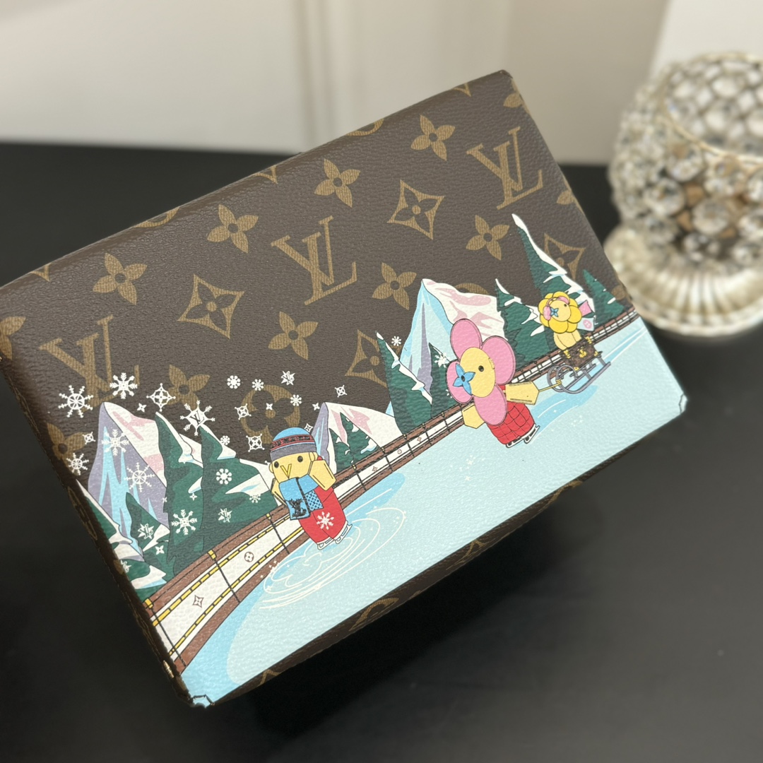 ルイヴィトン ボックス 新作 Louis Vuitton カードボード ボックス ダークブラウン GI0938 モノグラム・キャンバス 202406536 - 画像 (8)