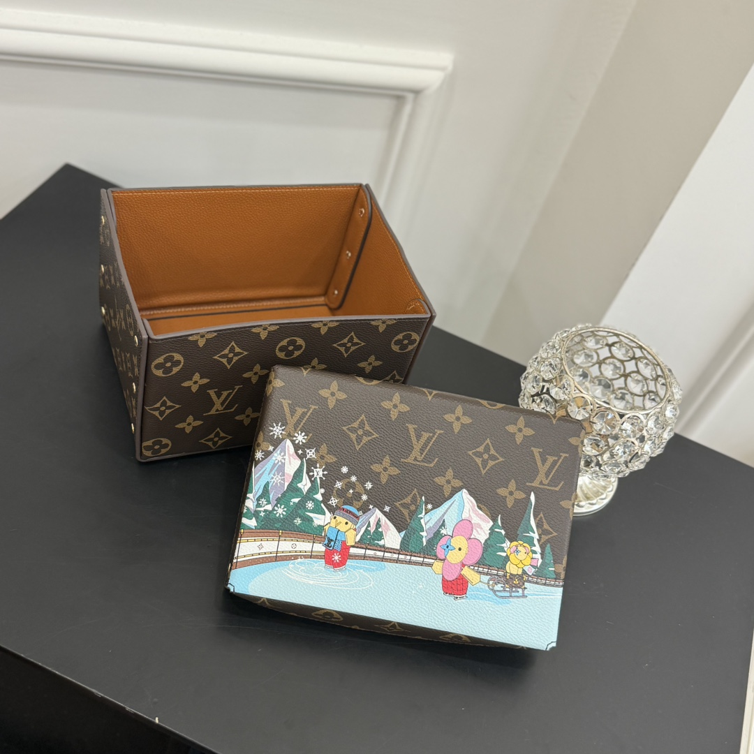 ルイヴィトン ボックス 新作 Louis Vuitton カードボード ボックス ダークブラウン GI0938 モノグラム・キャンバス 202406536 - 画像 (7)