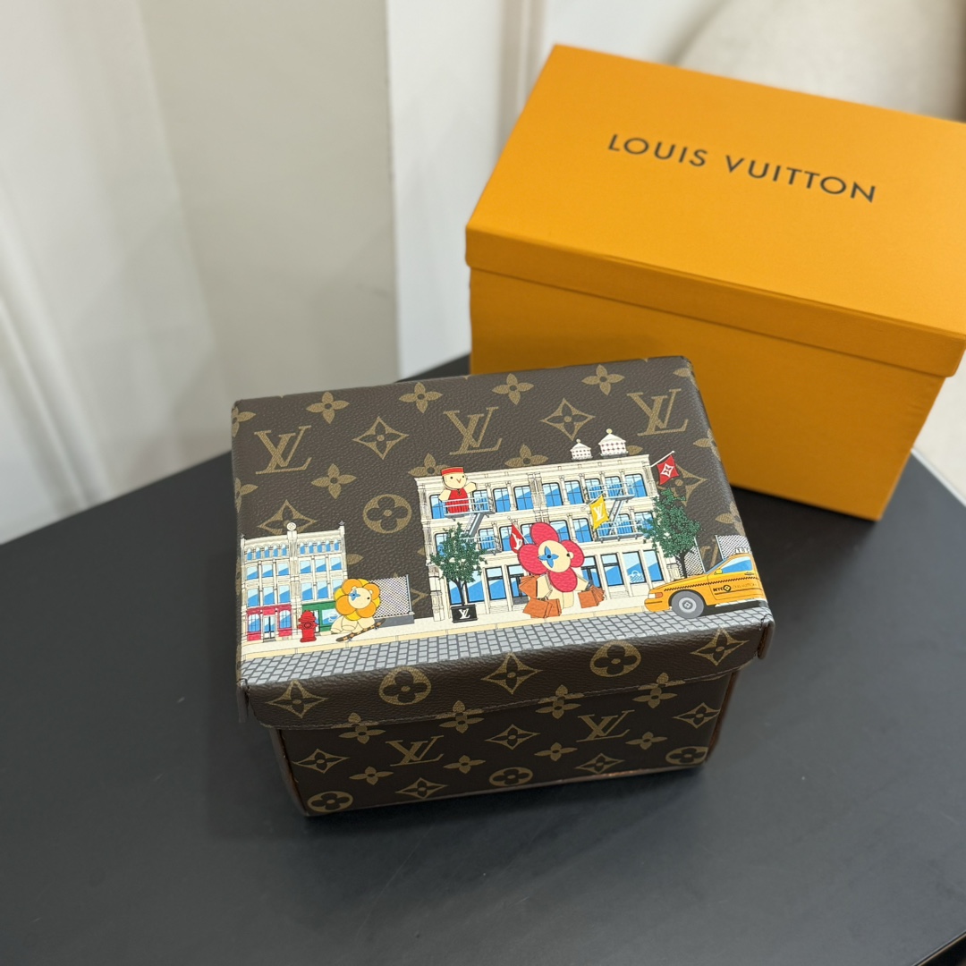ルイヴィトン ボックス 新作 Louis Vuitton カードボード ボックス ダークブラウン GI0938 モノグラム・キャンバス 202406537 - 画像 (8)
